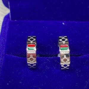 Gucci Silver and Multicolor Earrings
